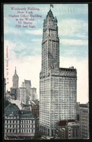 AK New York, NY, Woolworth Building