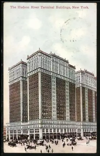 AK New York, Hudson River Terminal Buildings