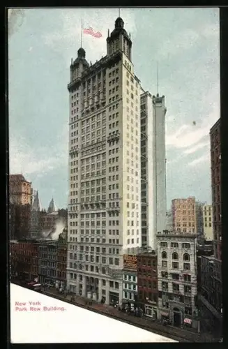 AK New York, NY, Park Row Building