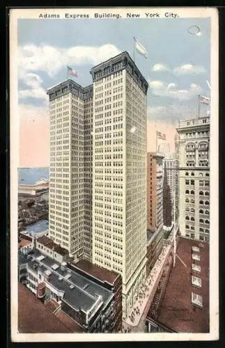 AK New York, NY, Adams Express Building