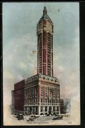 AK New York, NY, Singer Building