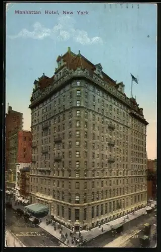 AK New York, NY, Manhattan Hotel, Hudson Avenue