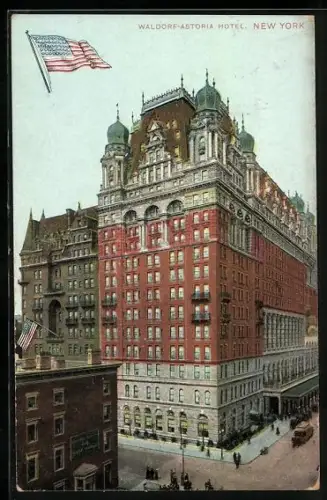 AK New York, NY, Waldorf-Astoria Hotel