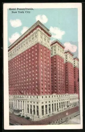 AK New York, NY, Hotel Pennsylvania