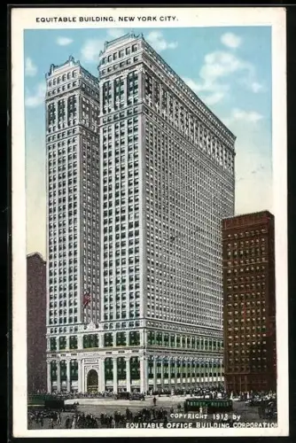 AK New York, NY, Equitable Building