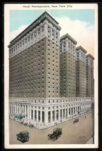 AK New York, NY, Hotel Pennsylvania