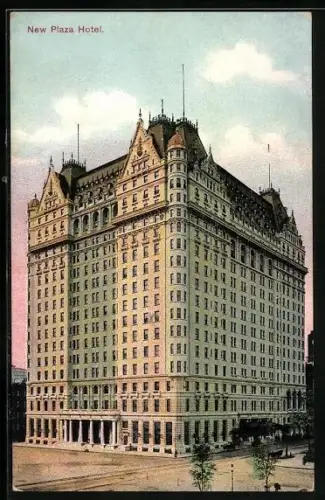 AK New York, NY, New Plaza Hotel