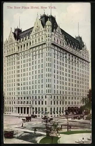 AK New York, NY, The New Plaza Hotel