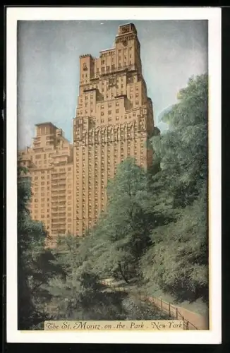 AK New York, NY, The St. Moritz Hotel on the Park