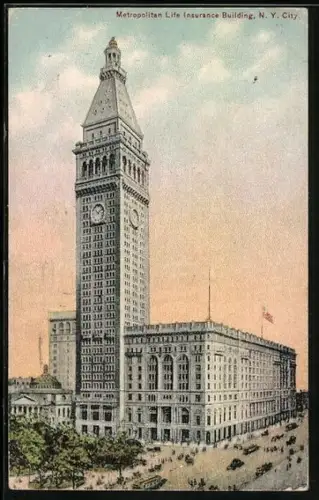 AK New York, NY, Metropolitan Life Insurance Building