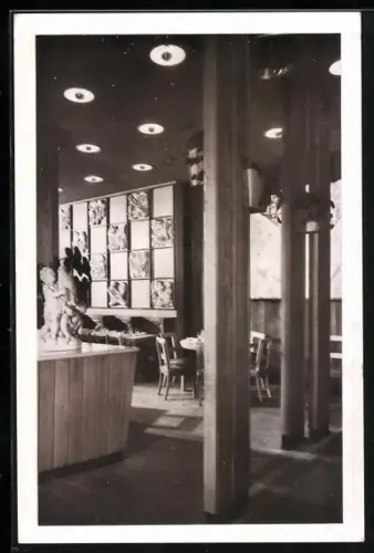 AK New York, NY, Restaurant Sea-Fare, Interior View