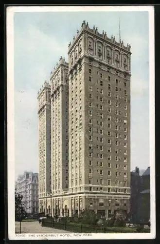 AK New York, NY, The Vanderbild Hotel