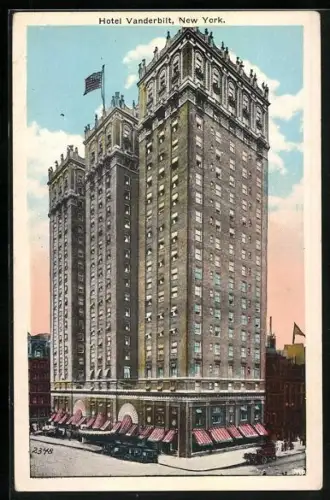 AK New York, NY, Hotel Vanderbilt