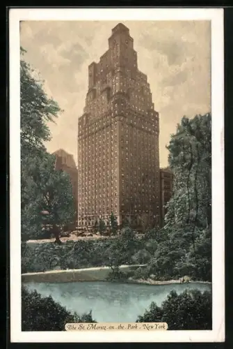 AK New York, NY, The St. Moritz on the Park, 50 Central Park South