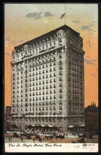 AK New York, NY, the St. Regis Hotel