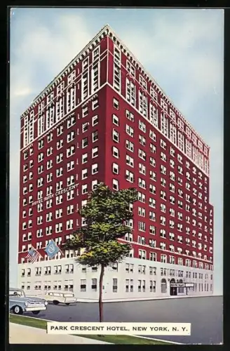 AK New York, NY, Park Crescent Hotel, 87th St. and Riverside Drive