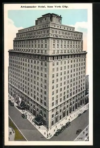 AK New York, NY, Ambassador Hotel