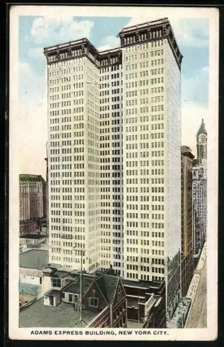 AK New York, NY, Adams Express Building, 61 Broadway