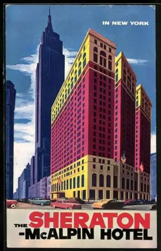 AK New York, NY, Sheraton-McAlpin Hotel, Broadway at 34th Street