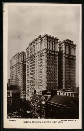 AK New York, NY, Hudson Terminal Building