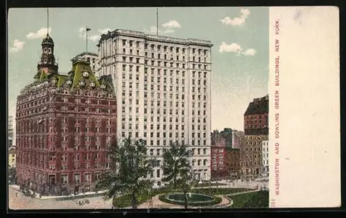 AK New York, NY, Washington and Bowling Green Buildings