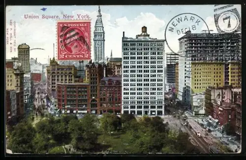 AK New York, NY, Union Square