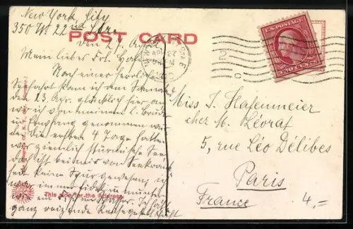 AK New York, NY, Madison Square, Flatiron Building