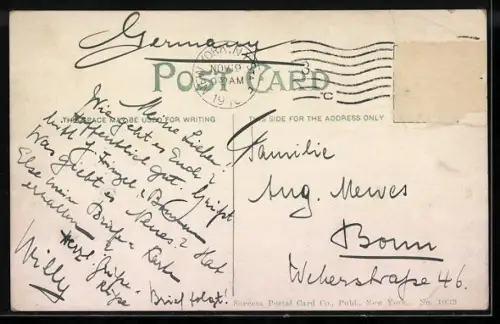 AK New York, Bird`s-Eye View of the P.R.R. Depot