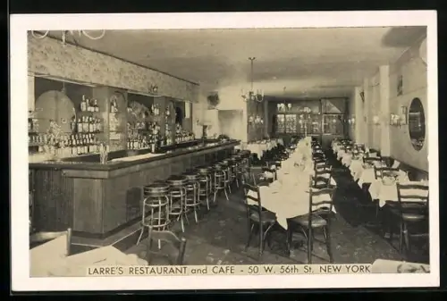 AK New York, Larre's Restaurant and Cafe, 50W. 56th.St