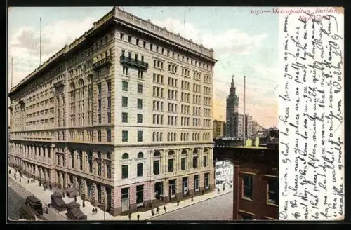 AK New York, NY, Metropolitan Building