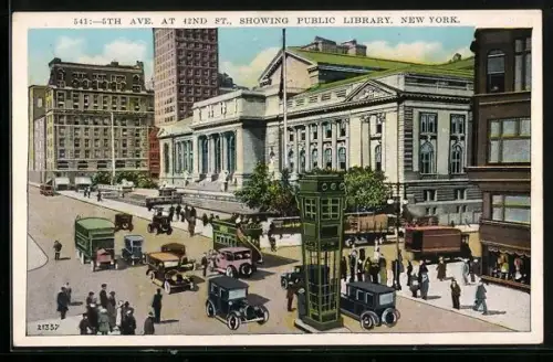 AK New York, NY, Public Library