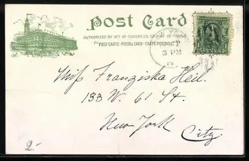 AK New York, NY, Photograph Studio Sigel Cooper Co., Reception Room