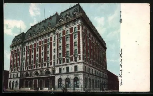 AK New York, NY, Hotel Astor