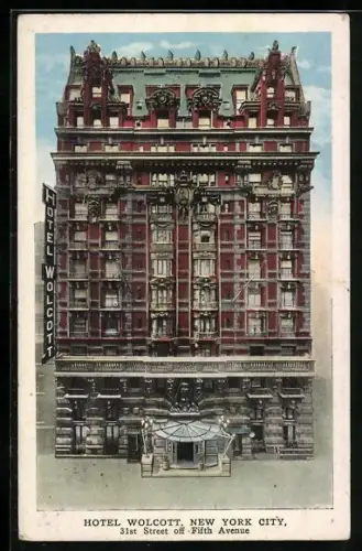 AK New York, NY, Hotel Walcott