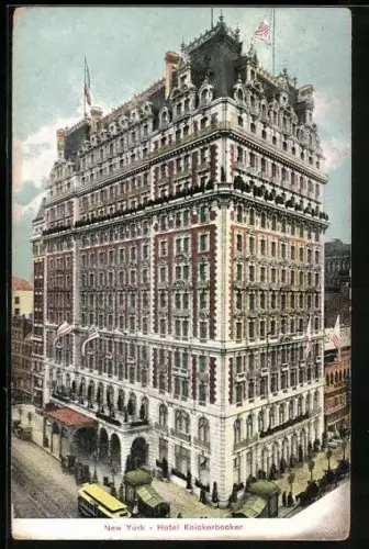 AK New York, NY, Hotel Knickerbocker