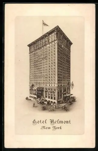 AK New York, NY, Hotel Belmont