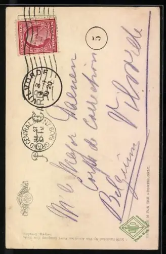 AK New York, NY, Park Row, showing Post Office