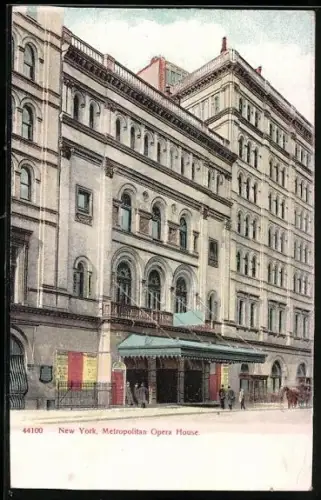 AK New York, NY, Metropolitan Opera House