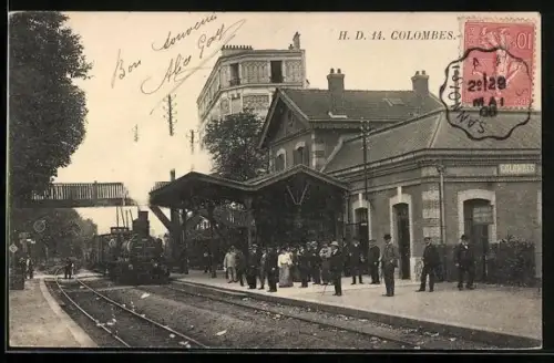 AK Colombes, La Gare