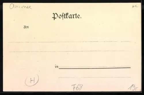 AK Wildenstein, Restauration zur Sonne, Kirche u. Rathaus, Wasserfall Heidenbad