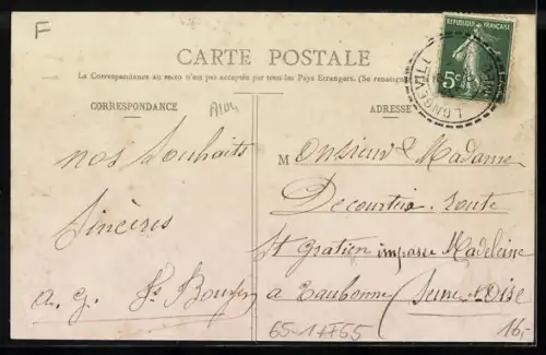 AK Longeville /Meuse, La Gare