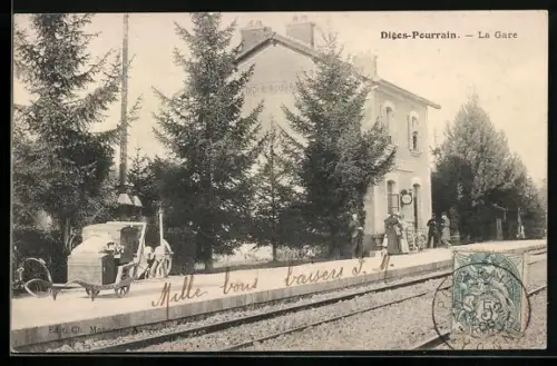 AK Diges-Pourrain, La Gare
