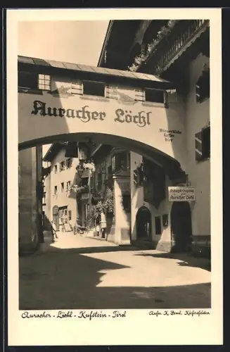 AK Kufstein, Auracher Löchl, Haupteingang