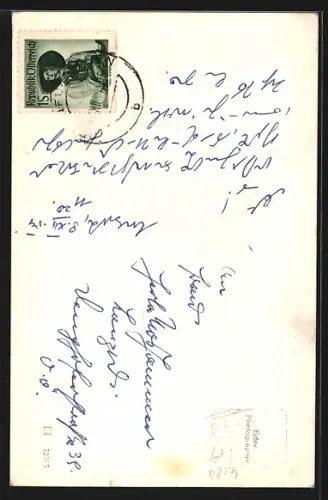 AK Oberneukirchen /O. Ö., Brunnen im Ort