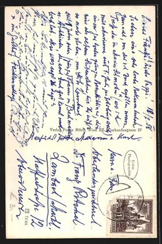 AK Maria Schmolln /O. Oe., Blick zur Kirche im Ort