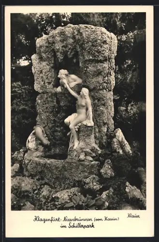 AK Klagenfurt, Nixenbrunnen im Schillerpark