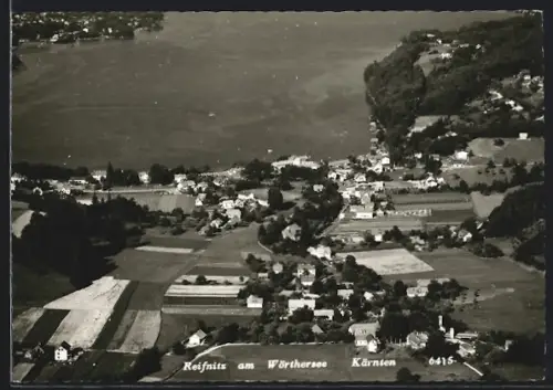 AK Reifnitz am Wörthersee, Ortsansicht aus der Vogelschau