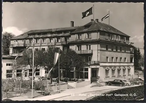 AK Gallspach /O. Ö., Hotel Bayrischer Hof
