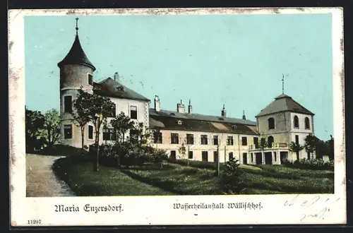 AK Maria Enzersdorf, Wasserheilanstalt Wällischhof