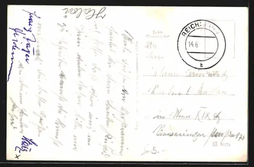 AK Grossraming /O. Ö., Gasthof Kronsteiner mit Stausee